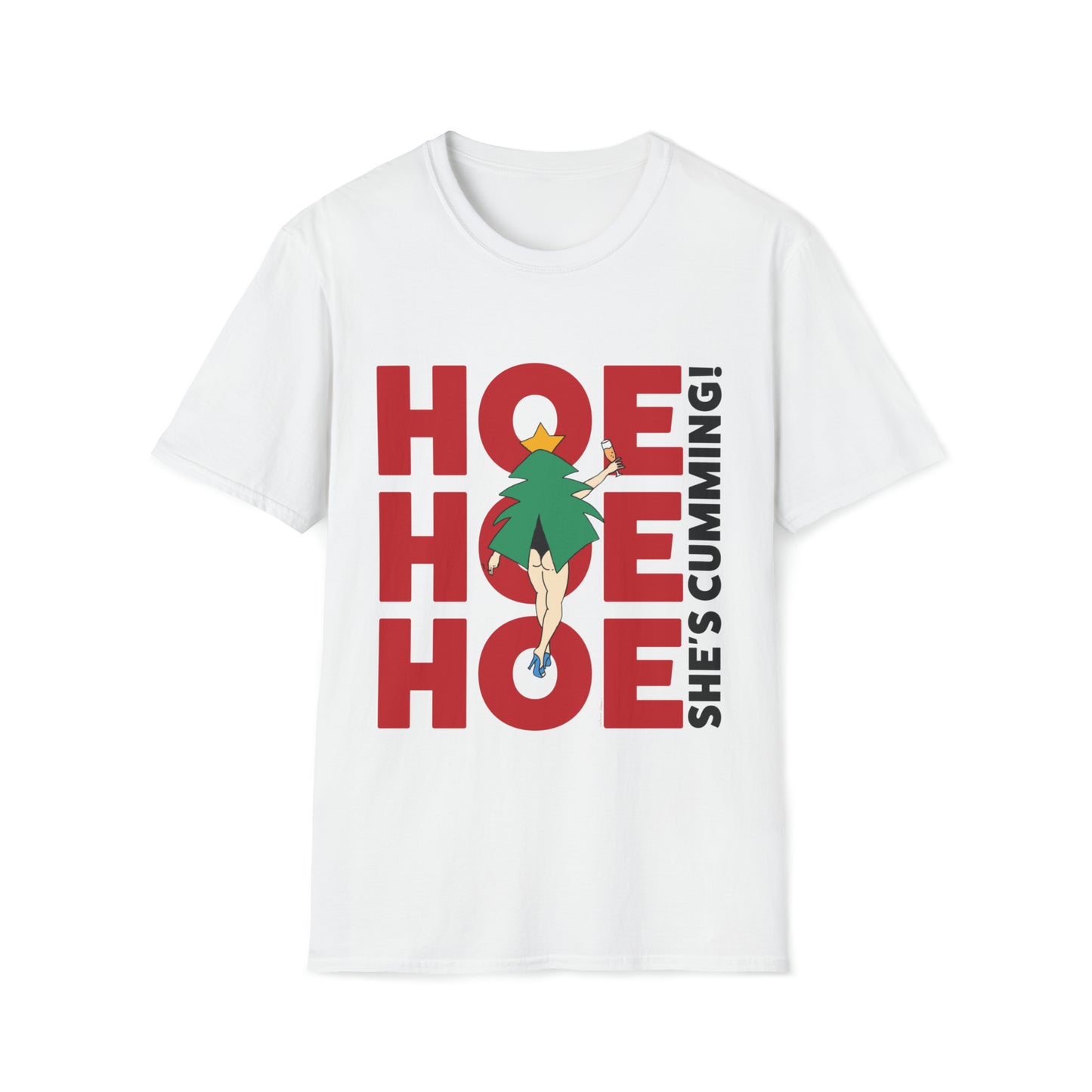 Christmas Hoe Unisex T-Shirt